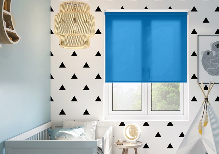 Roma (FR), Azure - Twist&Fit Roller Blind - Image 3